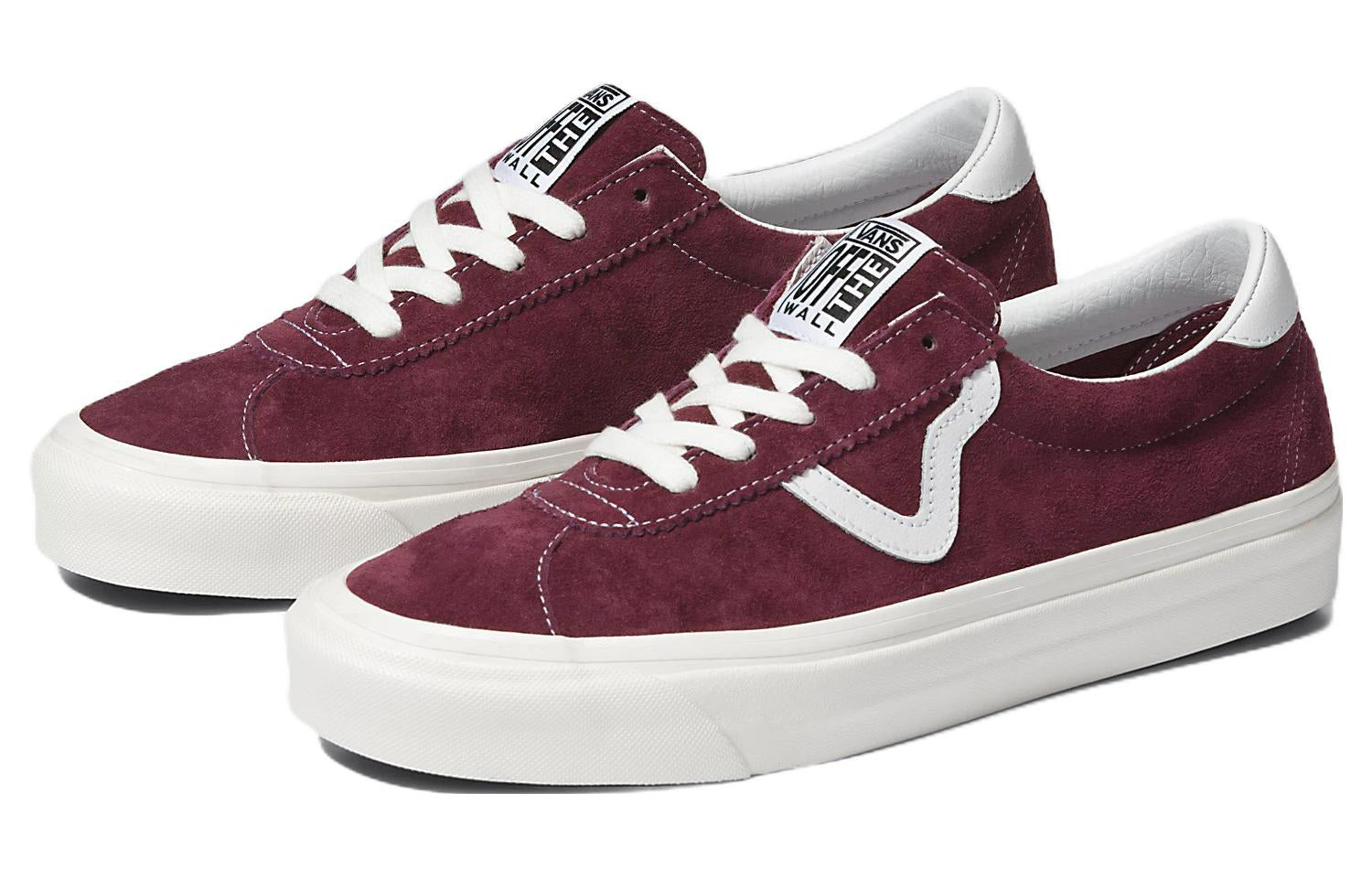Vans Style 73 DX 'Pig Suede - Burgundy White' VN0A7Q5A4QU