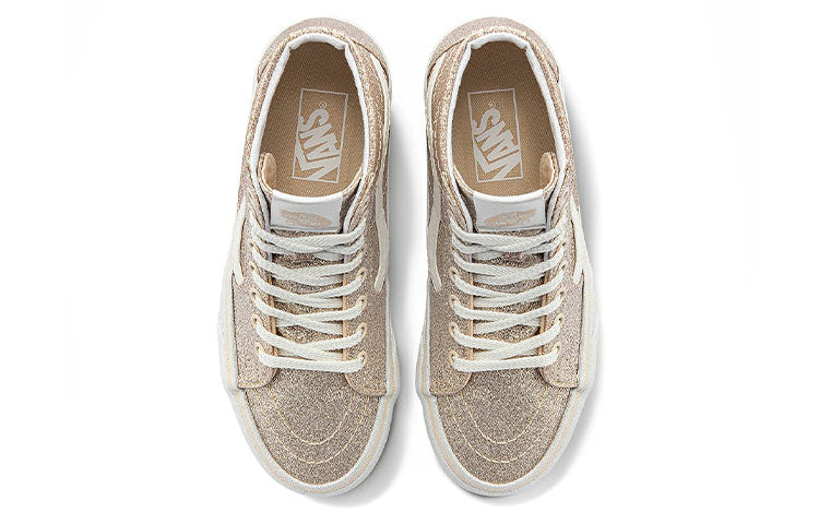 Vans SK8-Hi Tapered blingbling 'Brown White' VN0A4U16B7A