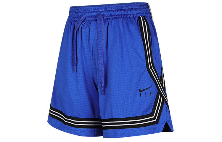 (WMNS) Nike Fly Crossover Casual Sports Basketball Training Shorts Blue CK6600-463