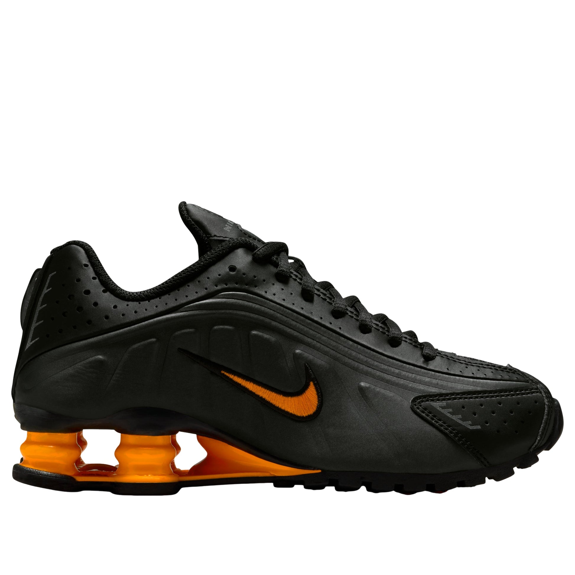 (GS) Nike Shox R4 'Black Bright Ceramic' CW2626-007