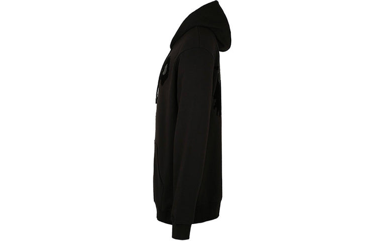 Alexander McQueen Cartoon Pattern Printing Hoodie 'Black' 545412-RNT14-1000