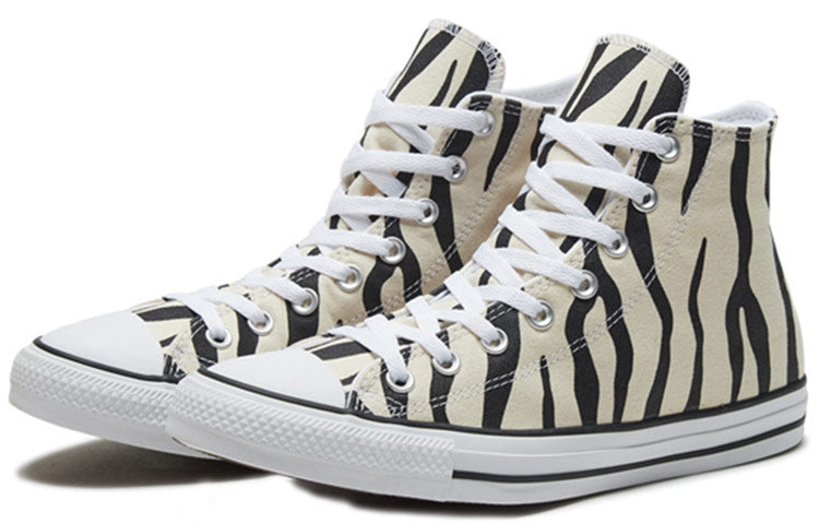 Converse Archive Print Chuck Taylor All Star High Top In Black/Greige 166258C