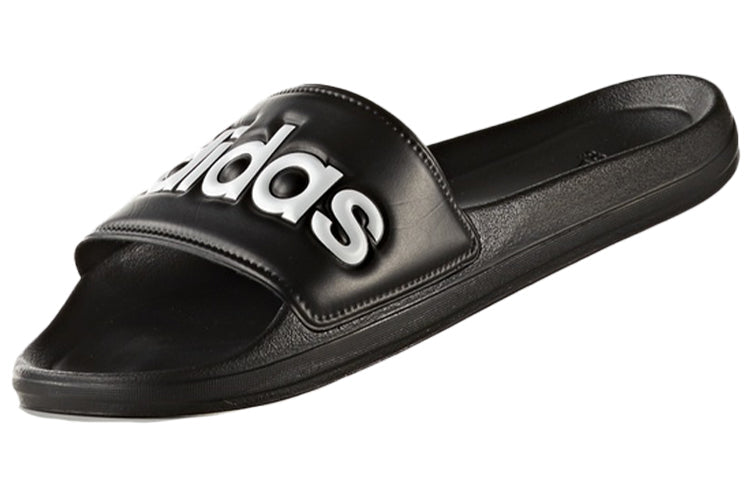 adidas Laoxo Black White Slippers 'Black White' AQ4757