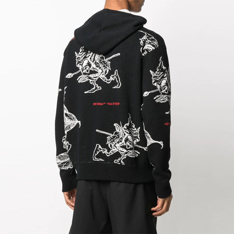 Men's Off-White SS21 Intarsia Knit Black OMHA105R21KNI0011001