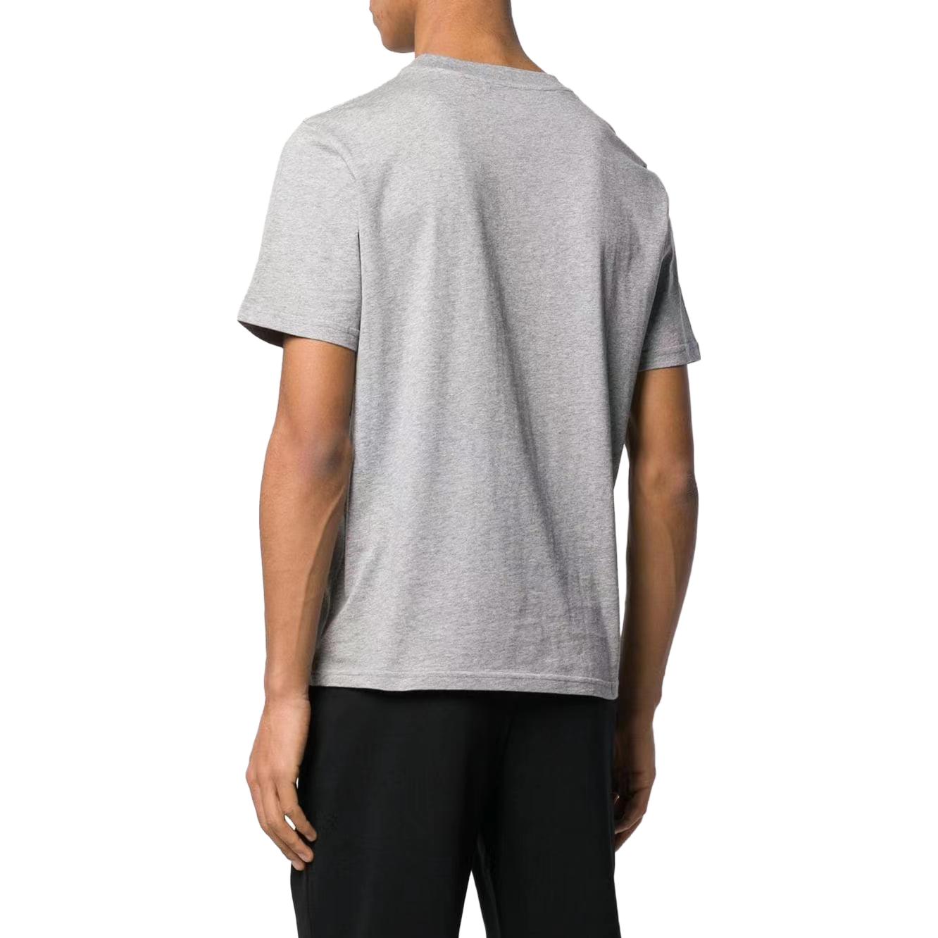 Balenciaga Small Logo Print Cotton T-Shirt 'Grey' 556151TYK281300