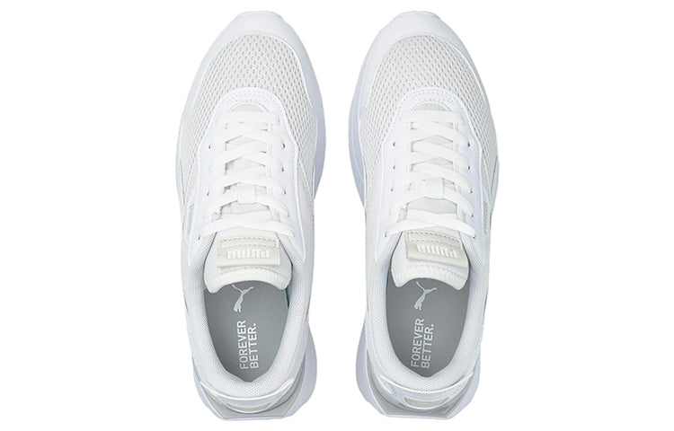 (WMNS) PUMA Cruise Rider Re:Style 'Triple White' 384060-01