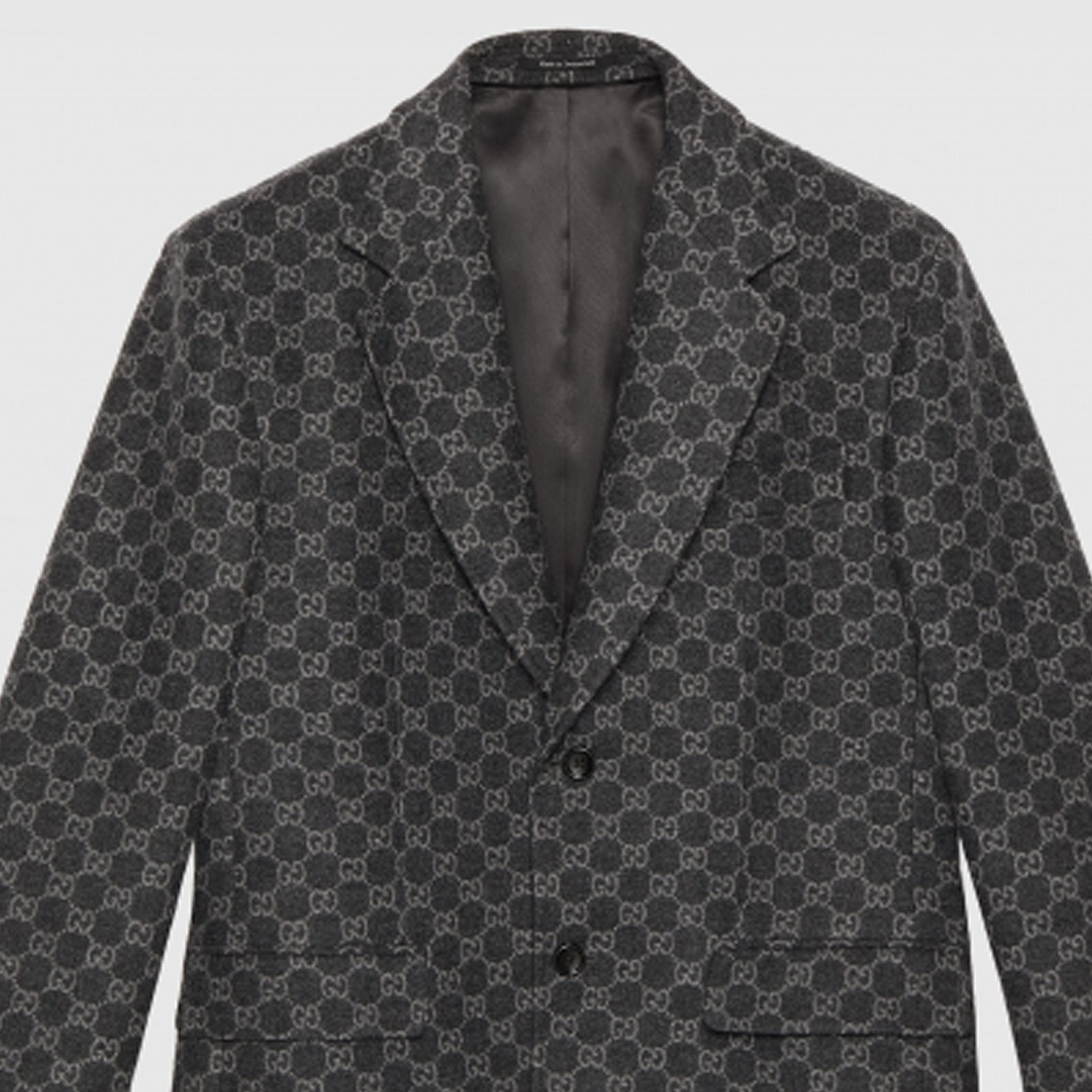 Gucci GG Flannel Jacket 'Black' 770366-ZAOWO-1074