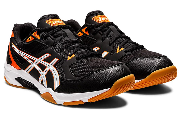 ASICS Gel-Rocket 10 2E Wide 'Black Shocking Orange' 1073A053-011