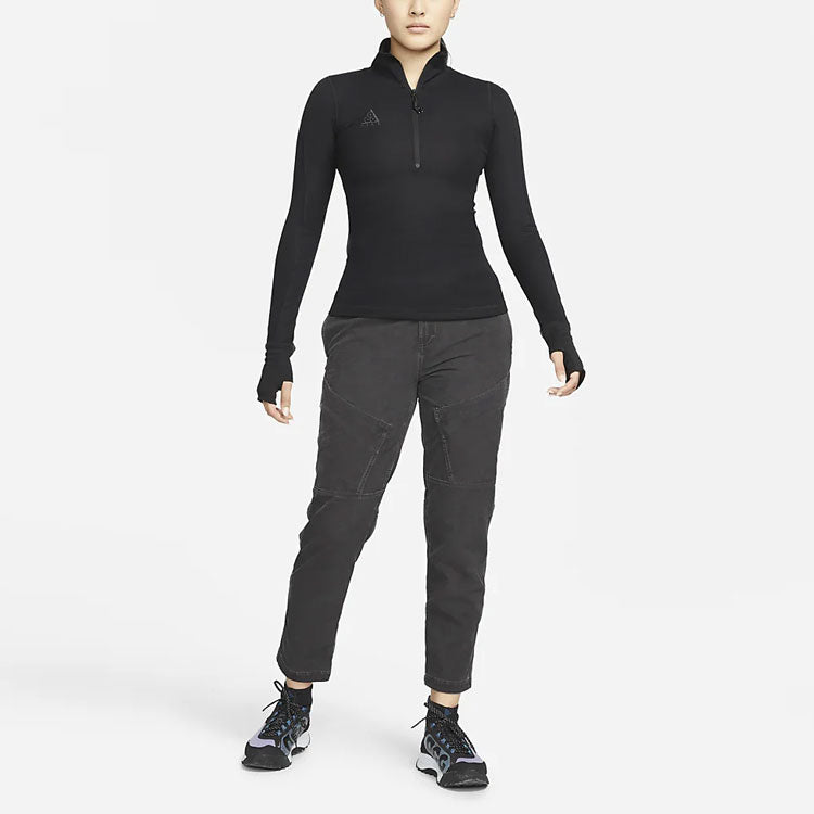 (WMNS) Nike ACG Ease Trail Straight Sports Breathable Casual Pants/Trousers Black DH3110-010