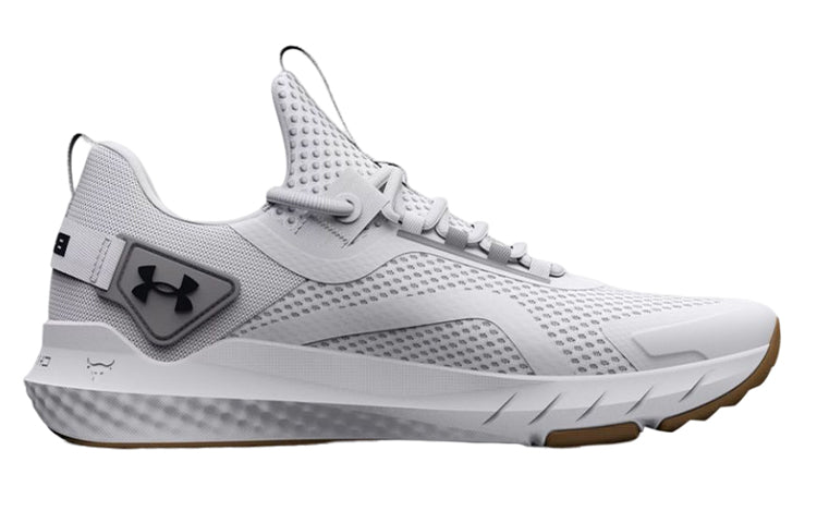 (WMNS) Under Armour Project Rock BSR 3 'White Halo Grey' 3026458-101