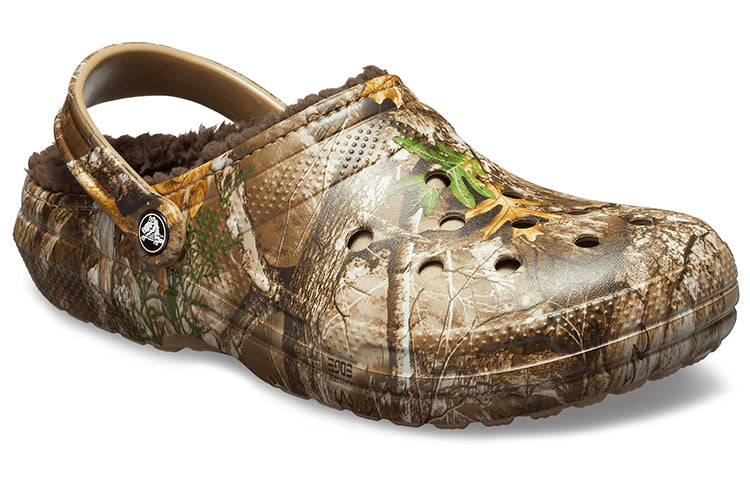 Crocs Classic Lined Realtree Edge Clog 'Brown' 205377-280