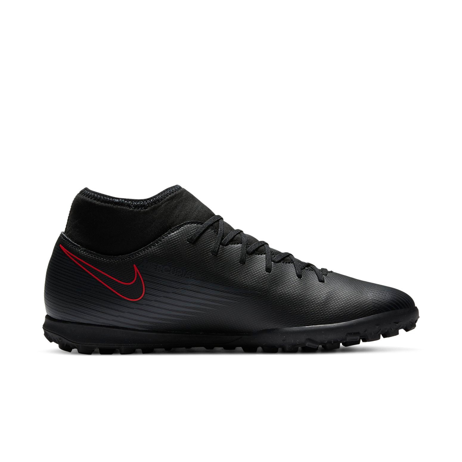 Nike Mercurial Superfly 7 Club TF Turf 'Black Red' AT7980-060