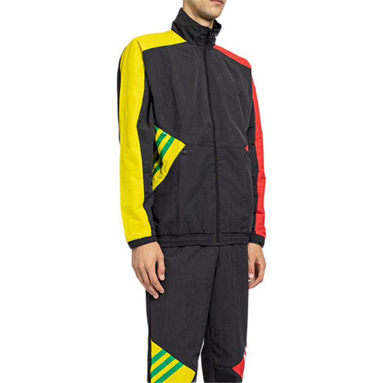 adidas originals GB J Track Top Athletics Sports Jacket Black GD6033