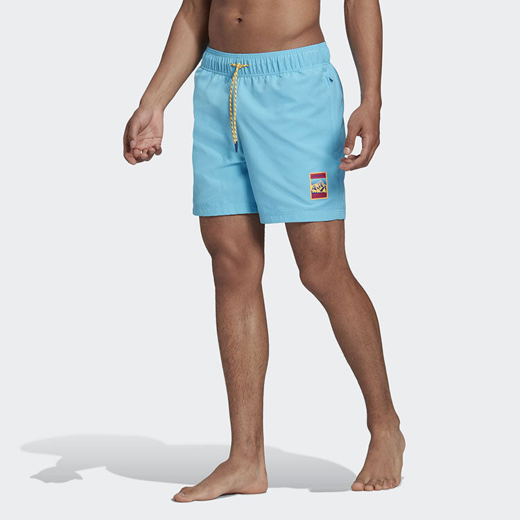 adidas originals Printing Causual Sports Ventilate Short Pant Male Blue GP1124