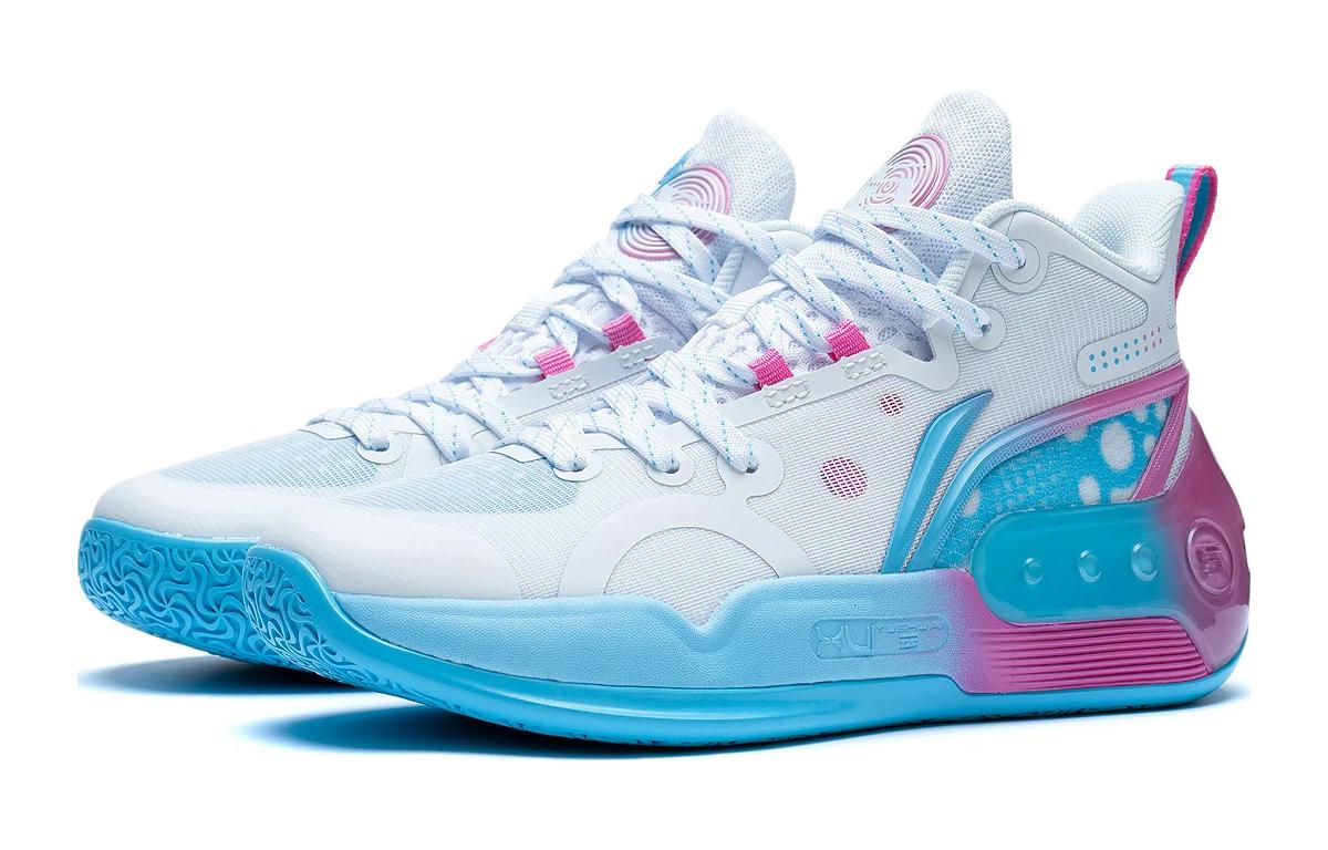 (GS) Li-Ning Yushuai 16 Mid 'White Blue Purple' YKBT012-1
