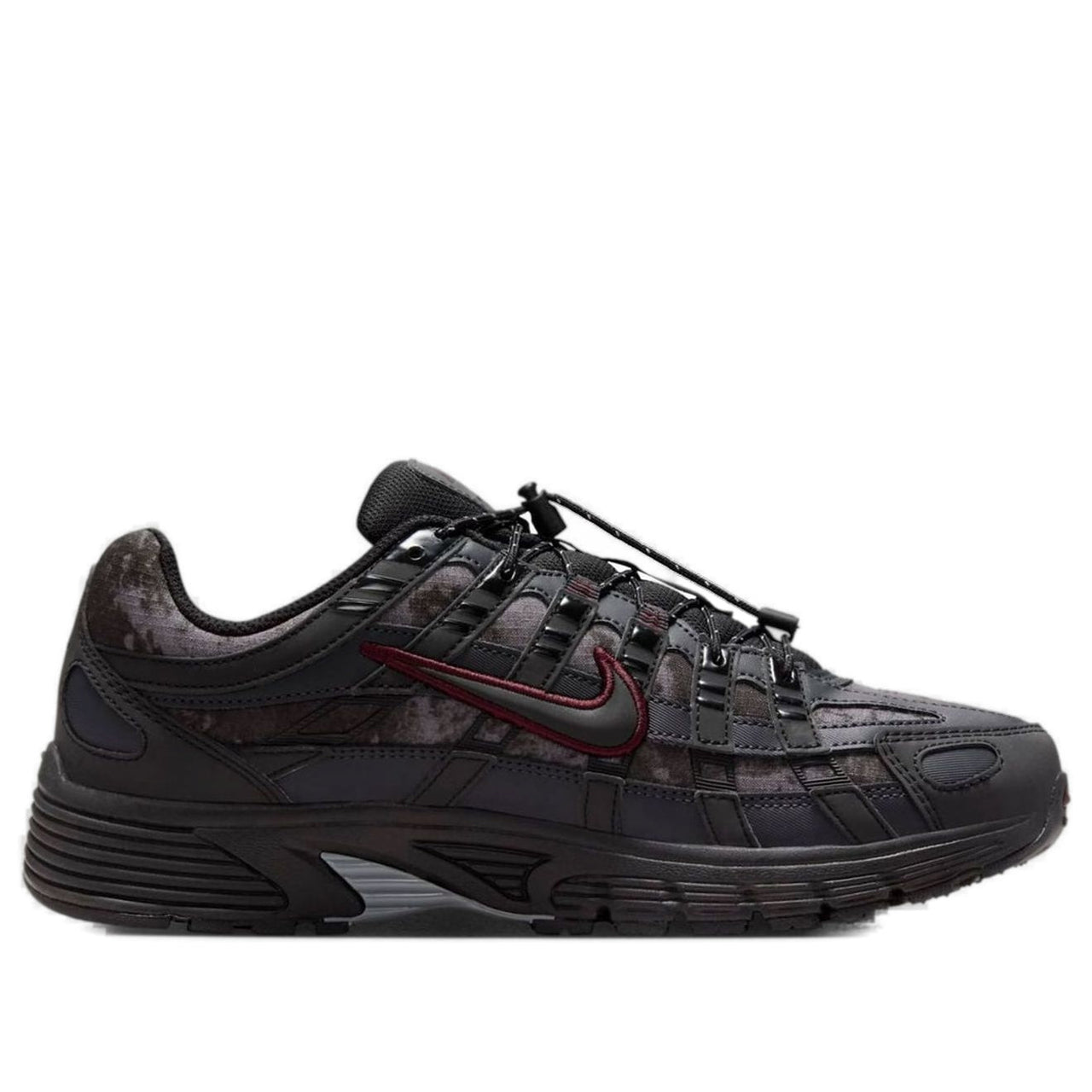 (WMNS) Nike P-6000 'Black Burgundy Crush' HQ4054-001