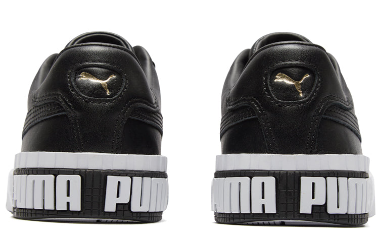 (WMNS) PUMA Cali Bold 'Black Metallic Gold' 370811-03