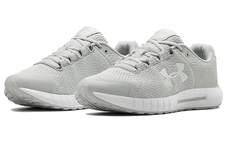 (WMNS) Under Armour Micro G Pursuit Sports Shoes Grey 3021969-104