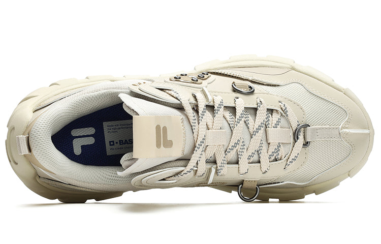 (WMNS) FILA FUSION Bone Sneakers 'White Beige' T12W311201FOA