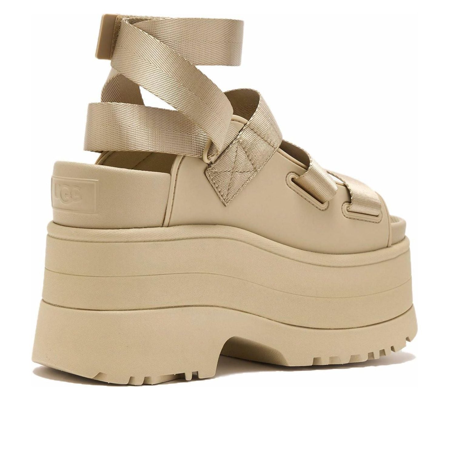 (WMNS) UGG GoldenRise Platform Sandals 'Mustard Seed' 1167431-MDSD