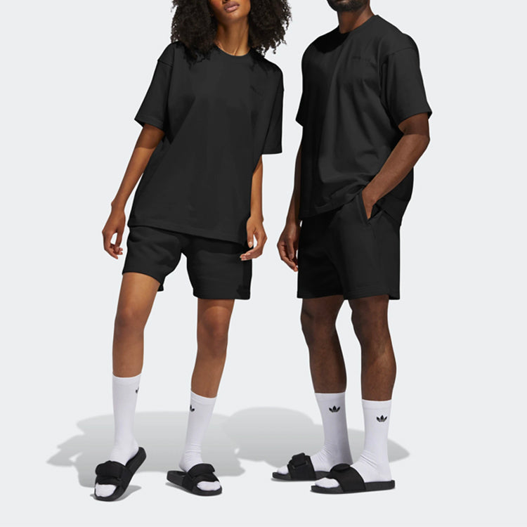 adidas x Pharrell Drawstring Lacing Shorts 'Black' GM1952