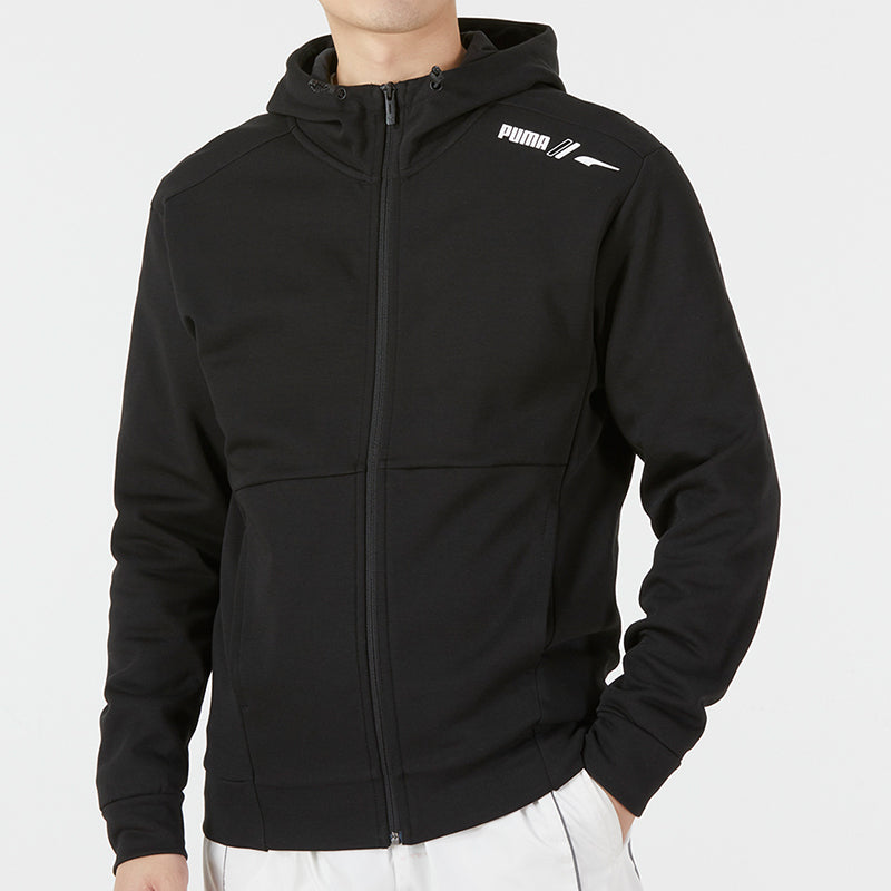 PUMA Rad/cal Full-zip Hoodie D Casual Sports hooded Cardigan Jacket Black 849586-01