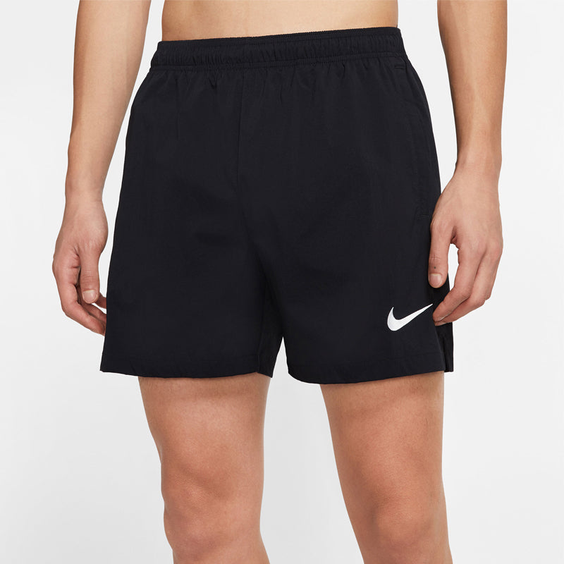 Men's Nike Logo Woven Sports Black Shorts CD0581-010