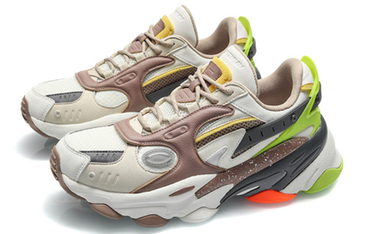 Li-Ning Countflow Alien MiYuSiLu x Dunhuang Museum 'White Brown Green' AGLQ181-2