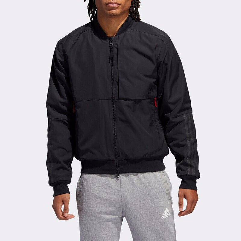 adidas Mic Jkt Bomb Series Pattern Jacket Black GG0777