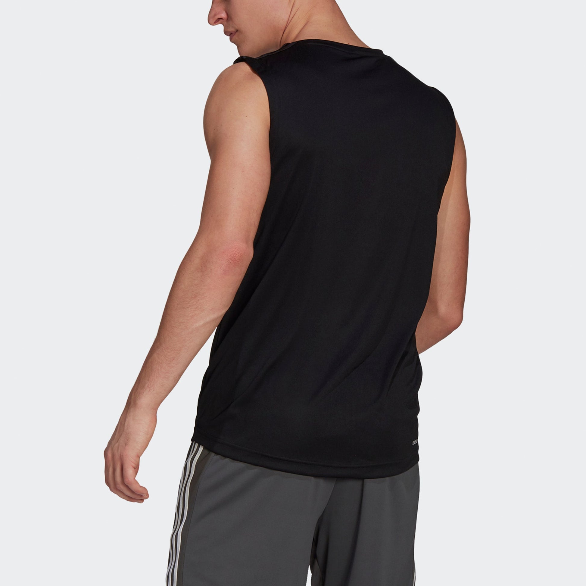 adidas M 3s Tk Causual Sports Training Ventilate Sleeveness Vest Male Black GM2130