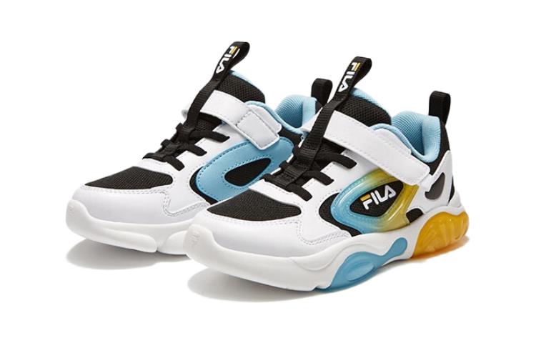 (PS) FILA Athletic Training Sneakers 'White Black Blue' K14B341604FBW