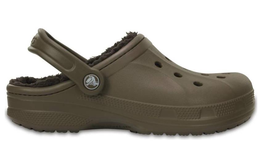 Crocs Winter Lined Clogs 'Walnut Espresso' 203766-23J