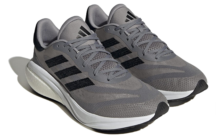 adidas Supernova 3 Running Shoes 'Grey Core Black White' IE4365