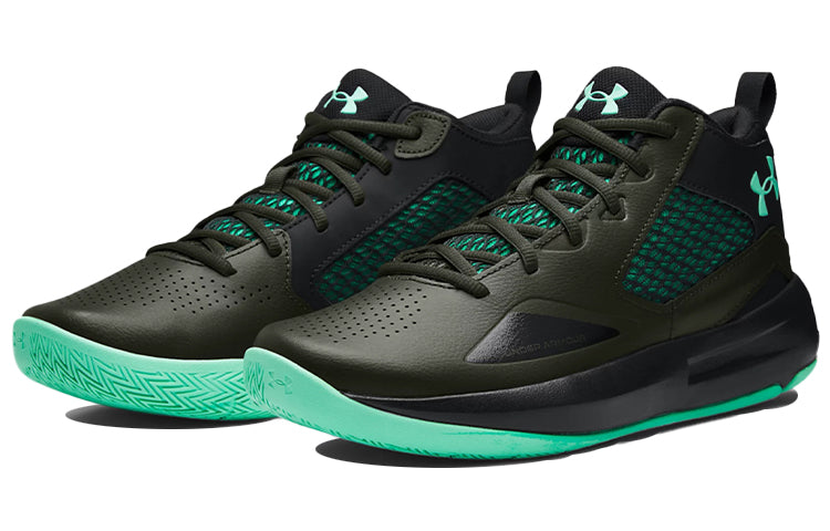 Under Armour Lockdown 5 'Black Mint Green' 3023949-300