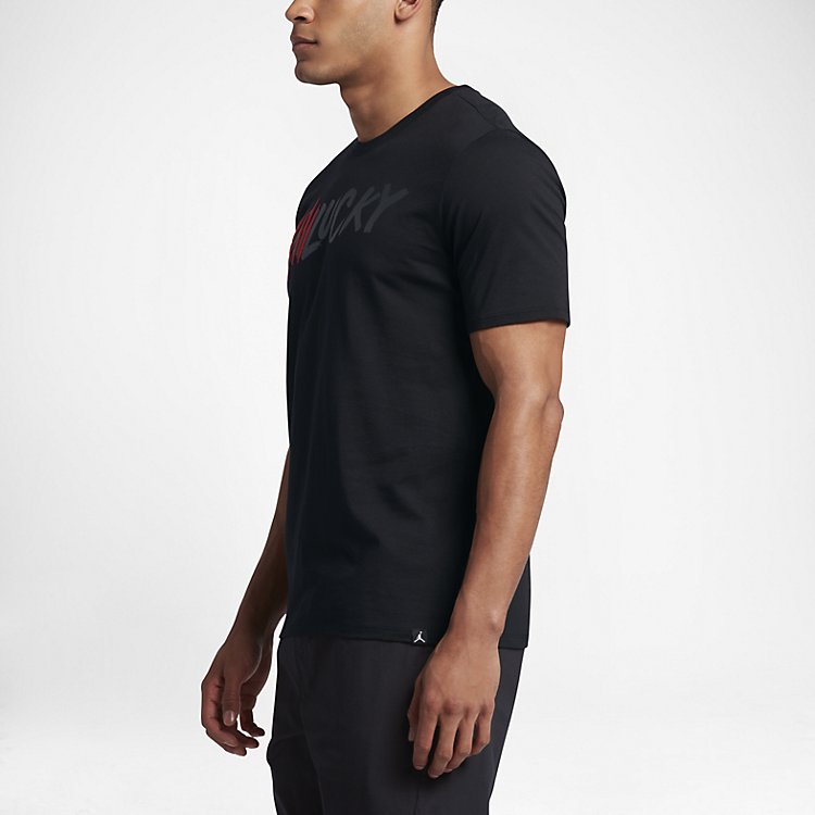 Apparel s Men Air Jordan AJ13 Unlucky T-Shir 844288-010