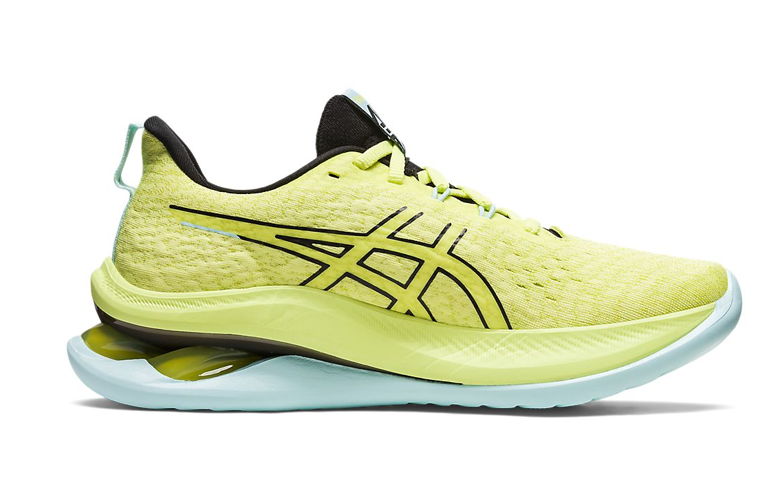 (WMNS) ASICS Gel-Kinsei Max 'Glow Yellow Black' 1012B512-750