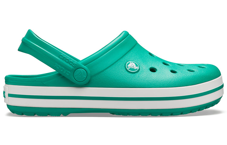 Crocs Crocband Lightweight Wear-Resistant Unisex Green Sandals 11016-3TL