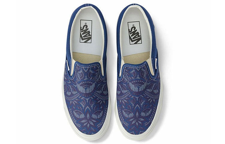 Vans Style 98 Low Tops Skateboarding Shoes Unisex Blue VN0A3JEX5TU