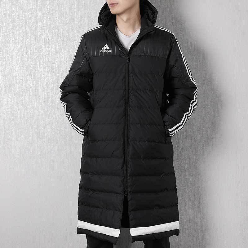 adidas Tiro15 L Hooded Sports Down Jacket 'Black' AA6885