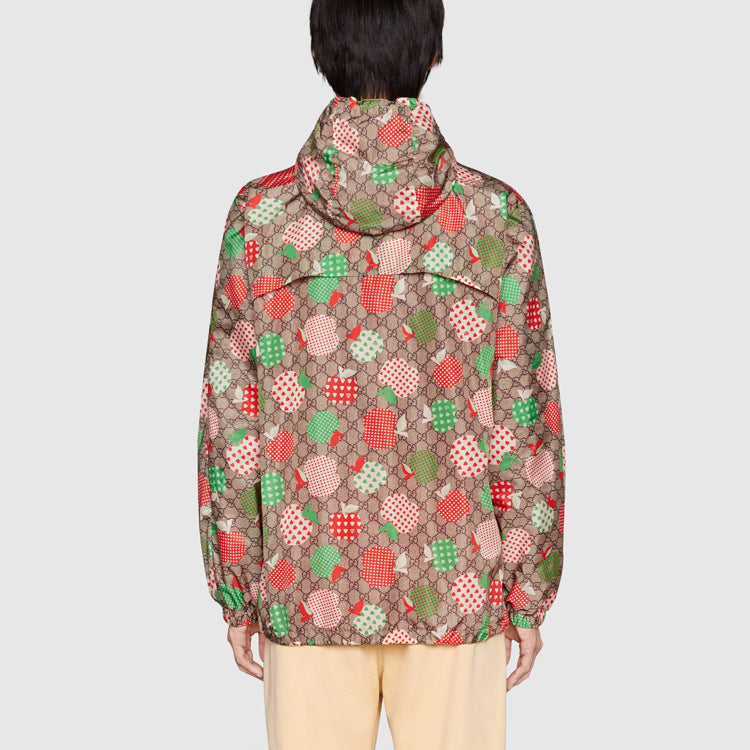 Gucci Les Pommes Nylon Jacket 'Beige' 663649-ZAHB9-2110
