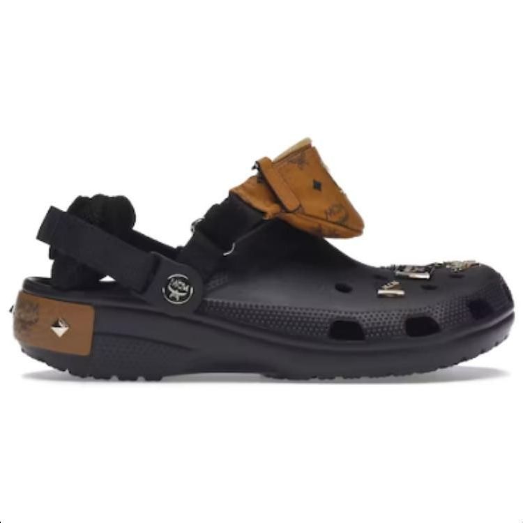 Crocs x MCM Classic Clogs 'Black Tan' 207692-001
