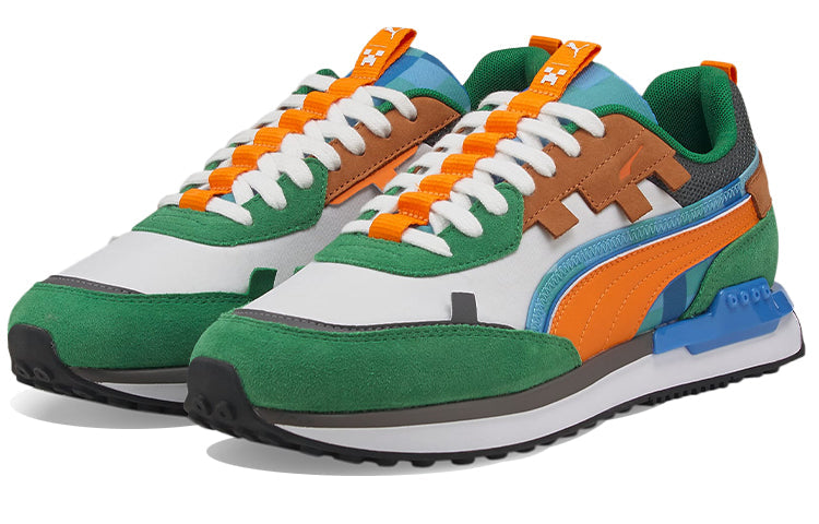PUMA Minecraft x City Rider 'Grass Block' 385748-01