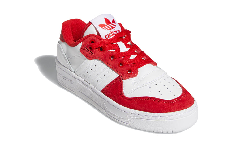 (GS) adidas Rivalry Low J 'White Red' FV4948