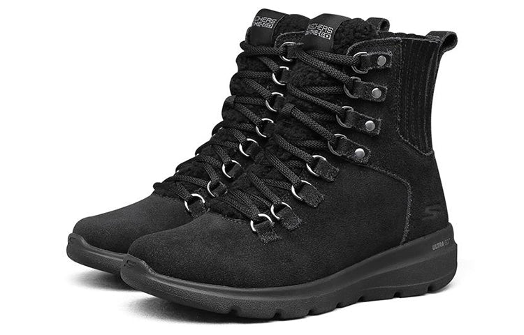 (WMNS) Skechers Glacial Ultra 'Black' 144151-BBK