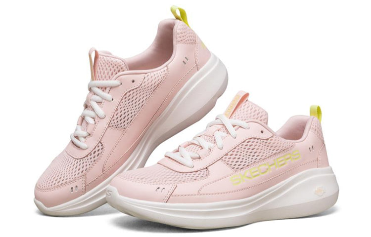 (WMNS) Skechers Go Run Fast Sports Shoes Pink/Red/Yellow 667053-PNK