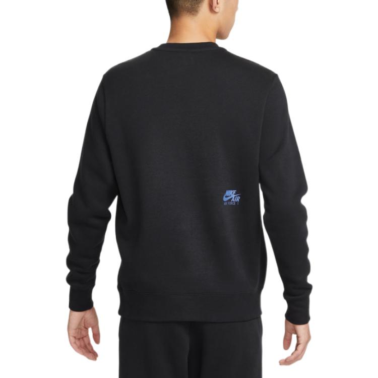 Nike graphic printed sweatshirt 'Black' FB7649-010