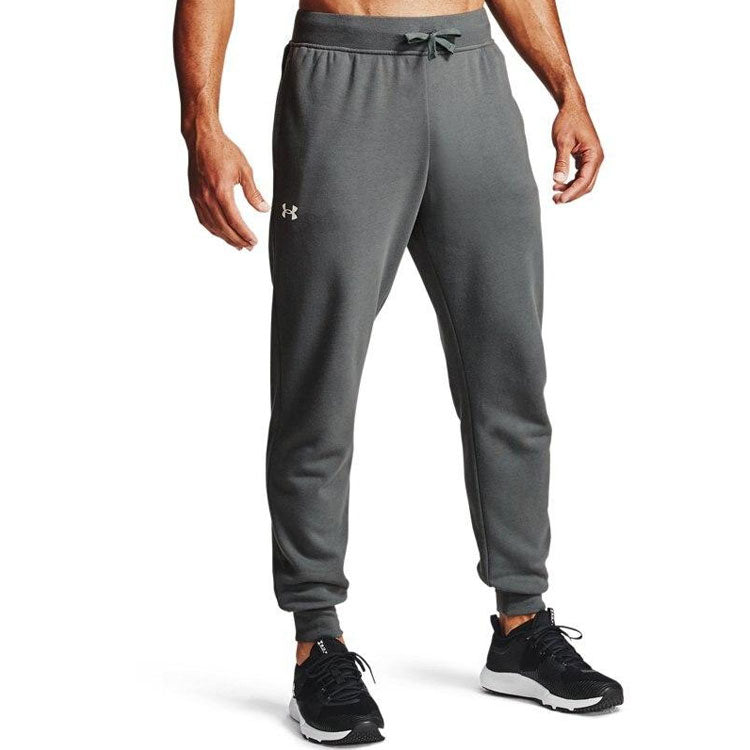 Under Armour Rival Cotton Joggers 'Pitch Grey' 1357107-012