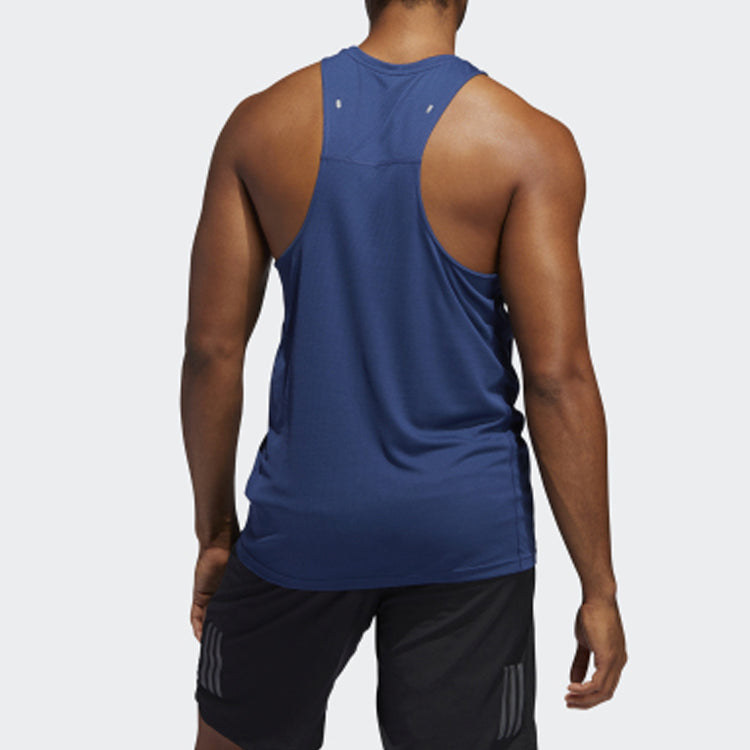 adidas Reflective Running Sports Vest Blue FQ2529