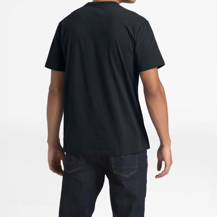 THE NORTH FACE Men's Clean Ascent Tee Box Logo Print Black NF0A3X6UJK3