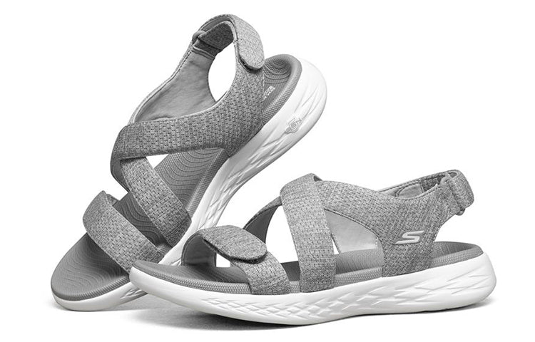 (WMNS) Skechers On-The-Go 600 'Grey' 140027-GRY